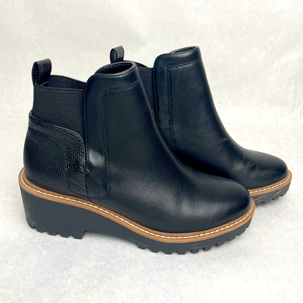 DOLCE VITA 🥾 BOOTs Black Size 6.5 Bootie Zip
